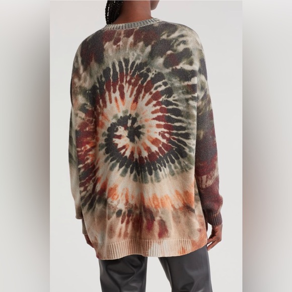 Valentino Tie-Dye Oversize Cashmere Sweater - Picture 2 of 10